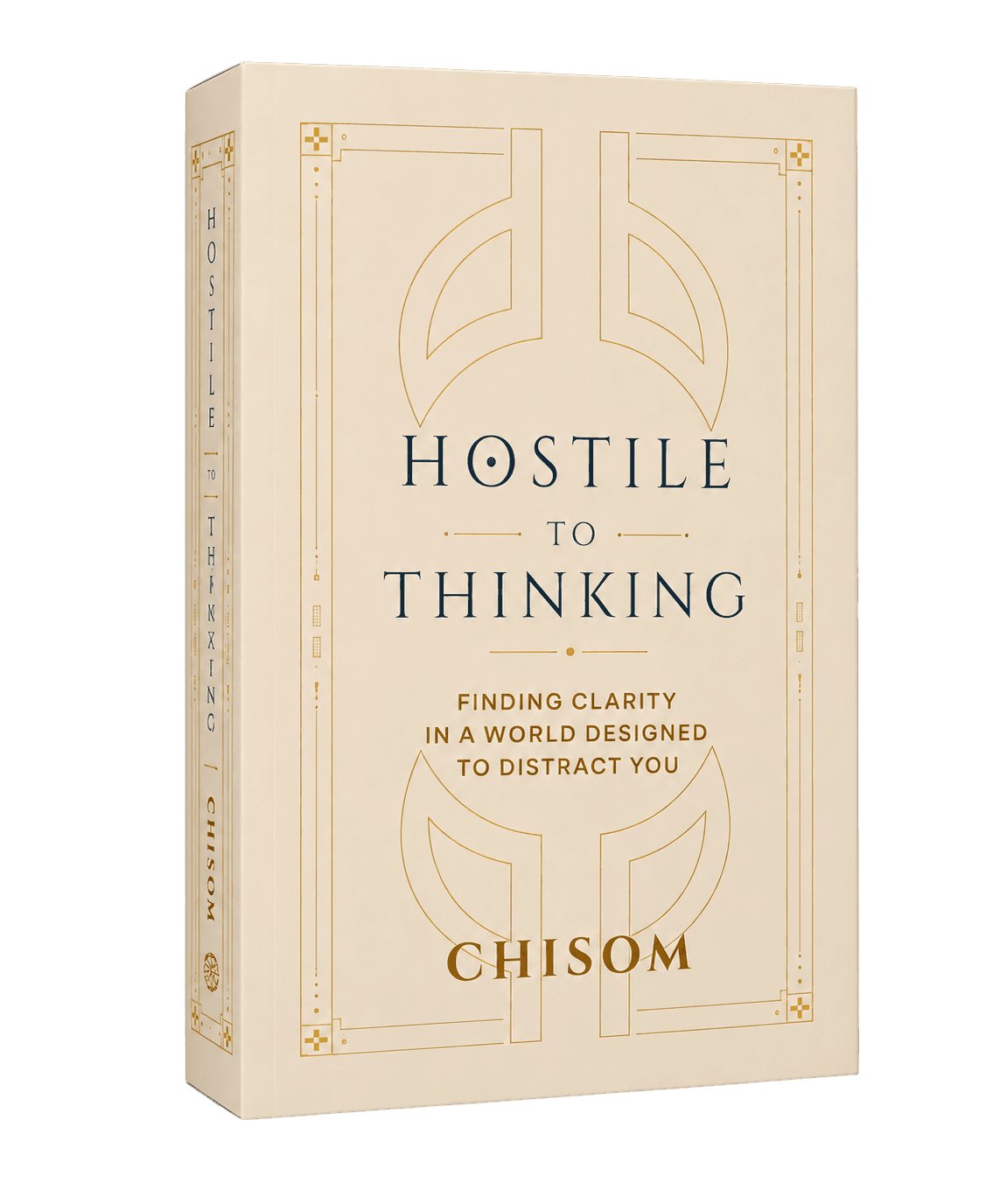 Hostile To Thinking by Chisom Udeze — book cover