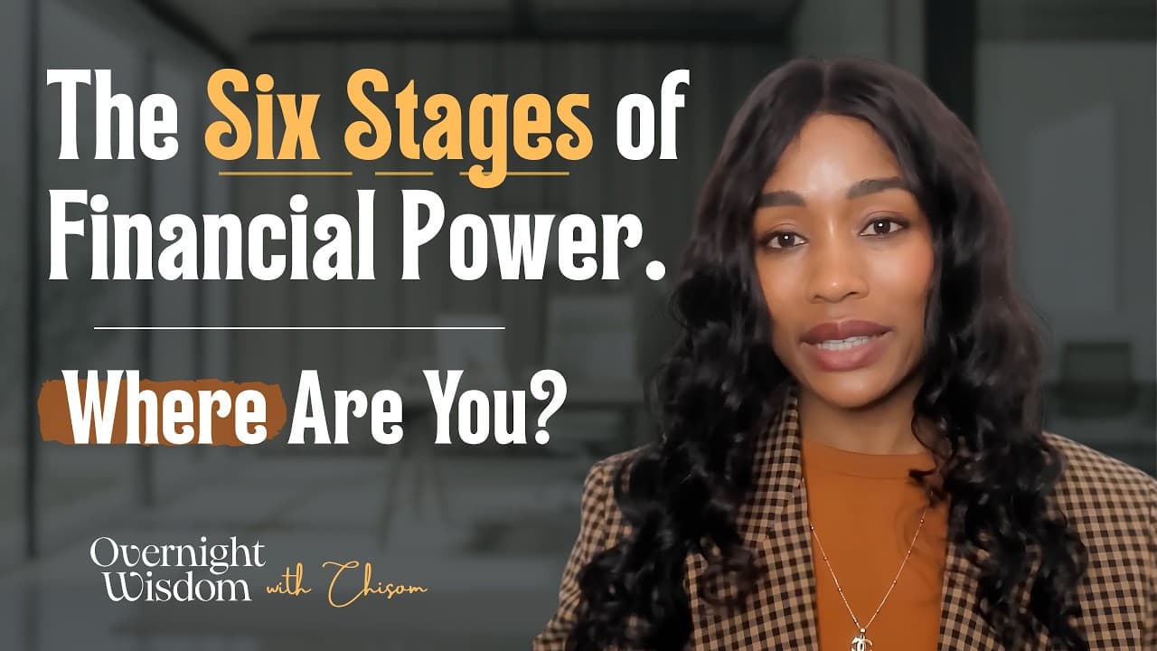 Cover art for episode 67: The Six Stages of Financial Power Where Are You