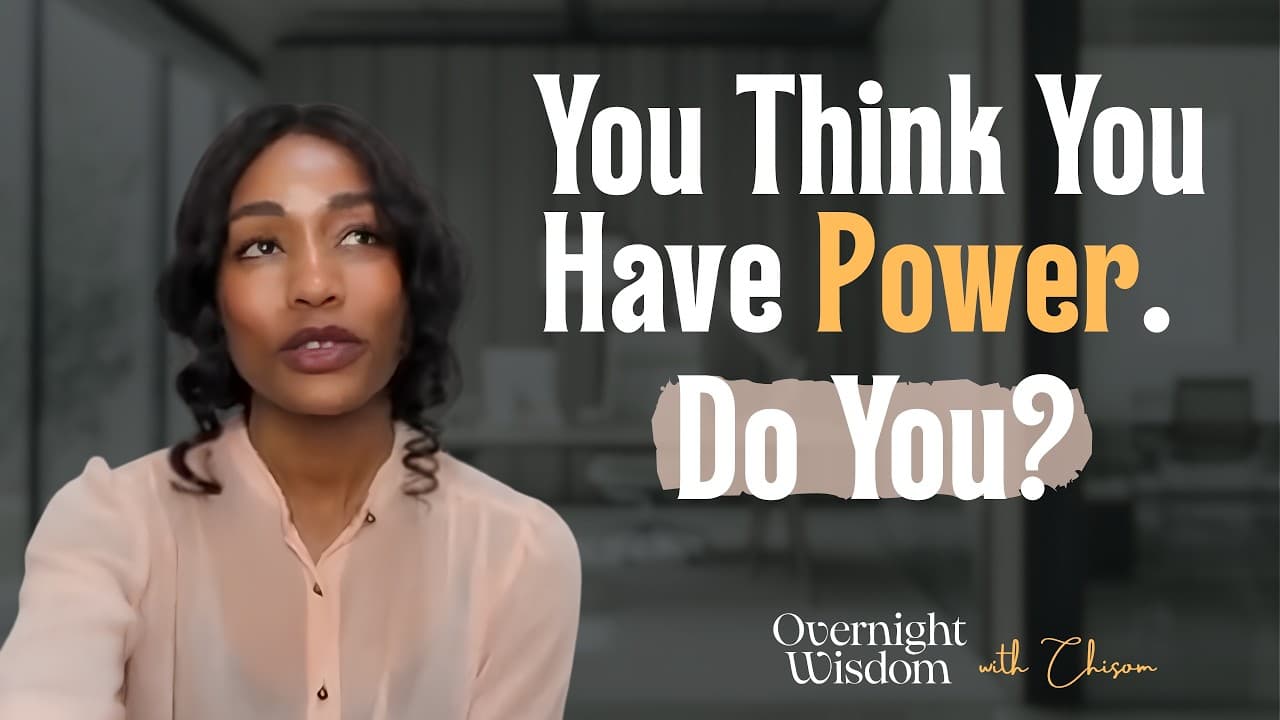 Cover art for episode 66: You Think You Have Power. Do You?